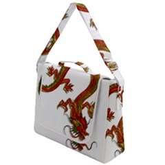 Dragon Art Glass Metalizer China Box Up Messenger Bag by HermanTelo