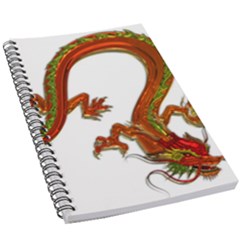 Dragon Art Glass Metalizer China 5 5  X 8 5  Notebook