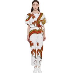 Dragon Art Glass Metalizer China Batwing Lightweight Jumpsuit by HermanTelo