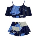 Aquarius Horoscope Astrology Zodiac Kids  Off Shoulder Skirt Bikini View2