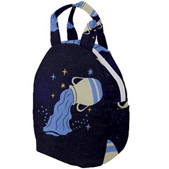 Aquarius Horoscope Astrology Zodiac Travel Backpacks by Mariart