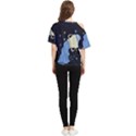 Aquarius Horoscope Astrology Zodiac One Shoulder Cut Out Tee View2