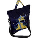 Horoscope Libra Astrology Zodiac Fold Over Handle Tote Bag View1