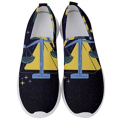 Horoscope Libra Astrology Zodiac Men s Slip On Sneakers by Mariart