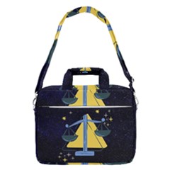 Horoscope Libra Astrology Zodiac Shoulder Laptop Bag by Mariart