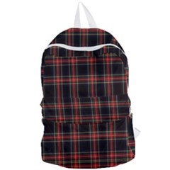 Stewart Black Tartan Foldable Lightweight Backpack by impacteesstreetwearfour