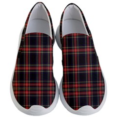 Stewart Black Tartan Women s Lightweight Slip Ons