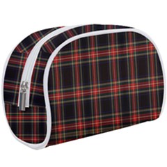 Stewart Black Tartan Make Up Case (large) by impacteesstreetwearfour