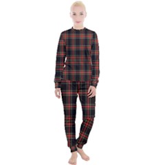 Stewart Black Tartan Women s Lounge Set by impacteesstreetwearfour