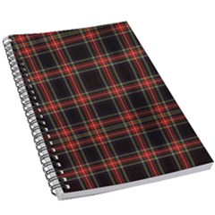 Stewart Black Tartan 5 5  X 8 5  Notebook by impacteesstreetwearfour