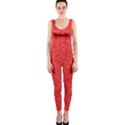 Red Denim Design  One Piece Catsuit View1