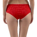 Red Denim Design  Reversible Mid-Waist Bikini Bottoms View2