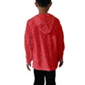 Red Denim Design  Kids  Hooded Windbreaker View2