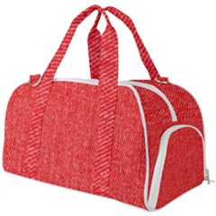 Red Denim Design  Burner Gym Duffel Bag by ArtsyWishy