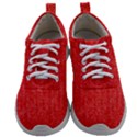 Red Denim Design  Mens Athletic Shoes View1