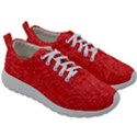 Red Denim Design  Mens Athletic Shoes View3