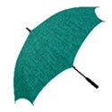 Green Denim Golf Umbrella View2