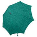 Green Denim Hook Handle Umbrella (Medium) View2