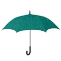 Green Denim Hook Handle Umbrella (Small) View3