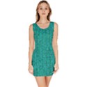 Green Denim Bodycon Dress View1