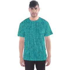 Green Denim Men s Sport Mesh Tee