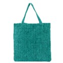 Green Denim Grocery Tote Bag View2