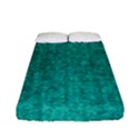 Green Denim Fitted Sheet (Full/ Double Size) View1