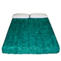 Green Denim Fitted Sheet (King Size) View1