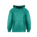 Green Denim Kids  Pullover Hoodie View1