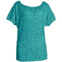 Green Denim Women s Oversized Tee View1