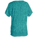 Green Denim Women s Oversized Tee View2