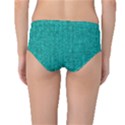 Green Denim Mid-Waist Bikini Bottoms View2