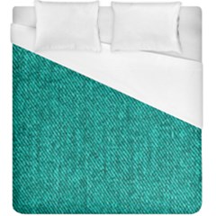 Green Denim Duvet Cover (King Size)