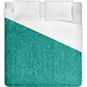 Green Denim Duvet Cover (King Size) View1