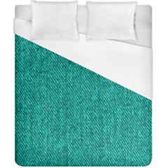 Green Denim Duvet Cover (California King Size)