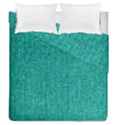 Green Denim Duvet Cover Double Side (Queen Size) View1