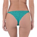 Green Denim Reversible Bikini Bottom View2