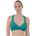 Green Denim Sweetheart Sports Bra View1