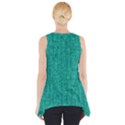 Green Denim Side Drop Tank Tunic View2