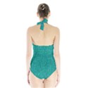 Green Denim Halter Swimsuit View2