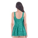 Green Denim Skater Dress Swimsuit View2