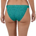 Green Denim Band Bikini Bottom View2