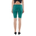 Green Denim Yoga Cropped Leggings View2