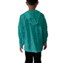 Green Denim Kids  Hooded Windbreaker View2