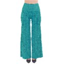 Green Denim So Vintage Palazzo Pants View1