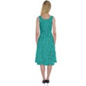 Green Denim Midi Sleeveless Dress View2