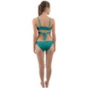 Green Denim Wrap Around Bikini Set View2