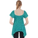 Green Denim Lace Front Dolly Top View2