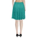 Green Denim Pleated Skirt View2