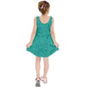 Green Denim Kids  Sleeveless Dress View2